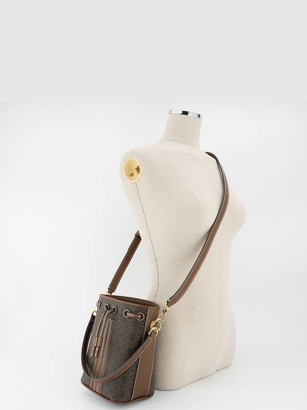 Province Monogram Bucket Bag Brown - BALLY - BALAAN 2