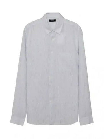 Olympic Multi Summer Linen Shirt - THEORY - BALAAN 1