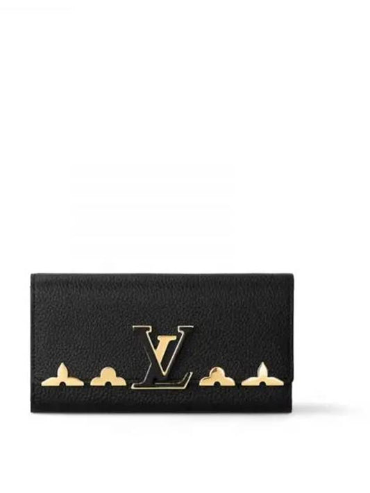 Capucine Long Wallet Black - LOUIS VUITTON - BALAAN 2