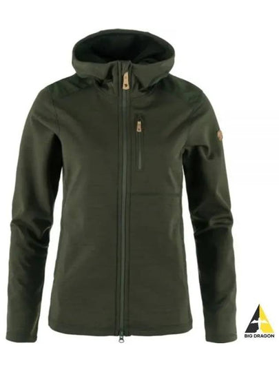 Keb Fleece Hoodie W Black - FJALL RAVEN - BALAAN 2