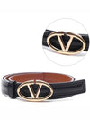 24SS Women's Bold V Logo Belt 4W0T0SJ0 FZC ZL6 24S - VALENTINO - BALAAN 1