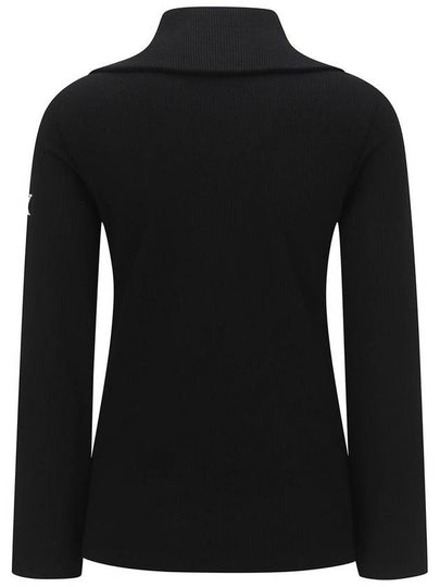 Official WOMEN HIGH NECK ZIP LONG T SHIRT BK - ANEWGOLF - BALAAN 2