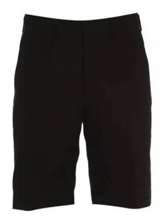 24 HARD TWIST FINX LINEN CHINO SHORTS BLACK A24SP02LB - AURALEE - BALAAN 1