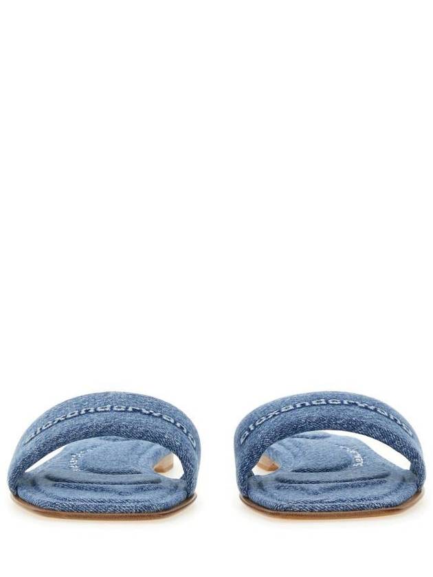 Alexander Wang Denim "Vy" Slipper - ALEXANDER WANG - BALAAN 5