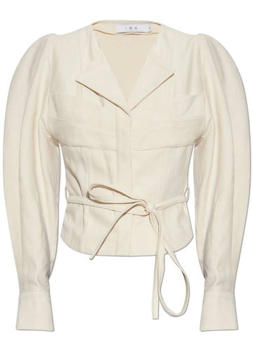 Iro Jacket Parisa, Women's, Cream - IRO - BALAAN 1