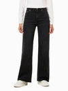 JEANS Women s Wide Fit High Rise Black Denim J224668 1BY - CALVIN KLEIN - BALAAN 1