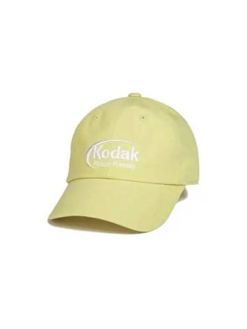 KODAK Apparel logo oversized ball cap LEMON YELLOW - KODO - BALAAN 1