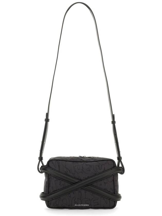 Harness Leather Detail Camera Cross Bag Black - ALEXANDER MCQUEEN - BALAAN 2