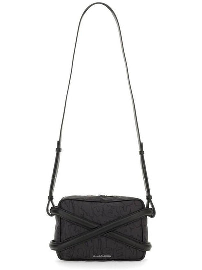 Harness Leather Detail Camera Cross Bag Black - ALEXANDER MCQUEEN - BALAAN 2