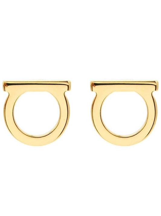 Gancini Earrings Gold - SALVATORE FERRAGAMO - BALAAN 2