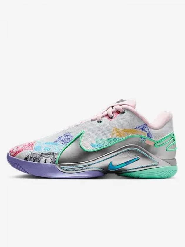 LeBron XXII Currenty EP Basketball Shoes White Green Glow Pink Foam Baltic Blue FZ1098 100 738862 - NIKE - BALAAN 1