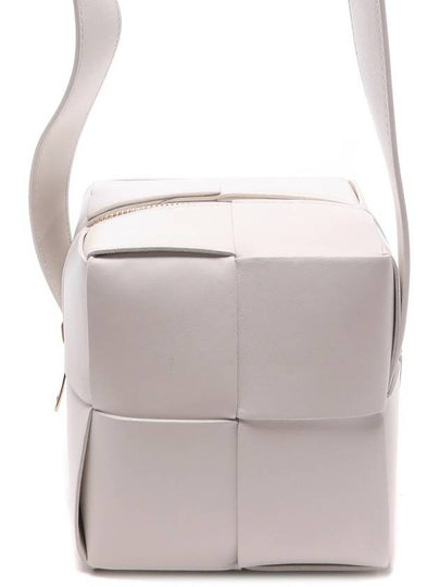 Cube Mini Cross Bag White - BOTTEGA VENETA - BALAAN 2