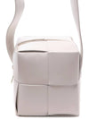 Cube Mini Cross Bag White - BOTTEGA VENETA - BALAAN 3