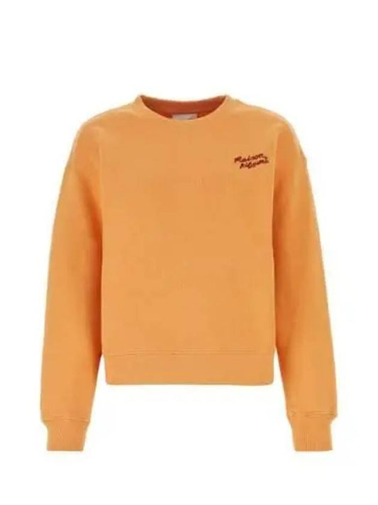 Handwriting Comfort Sweatshirt Orange - MAISON KITSUNE - BALAAN 2