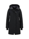 Lorette Hooded Padding Parka Black - CANADA GOOSE - BALAAN 2