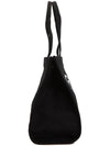 Ella Canvas Large Tote Bag Black - TORY BURCH - BALAAN 4