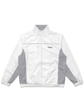 Health Seekers Golfers Peninsula Windbreaker Jacket WHITE - MALBON GOLF - BALAAN 1