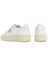 Medalist Goatskin Low Top Sneakers White - AUTRY - BALAAN 7