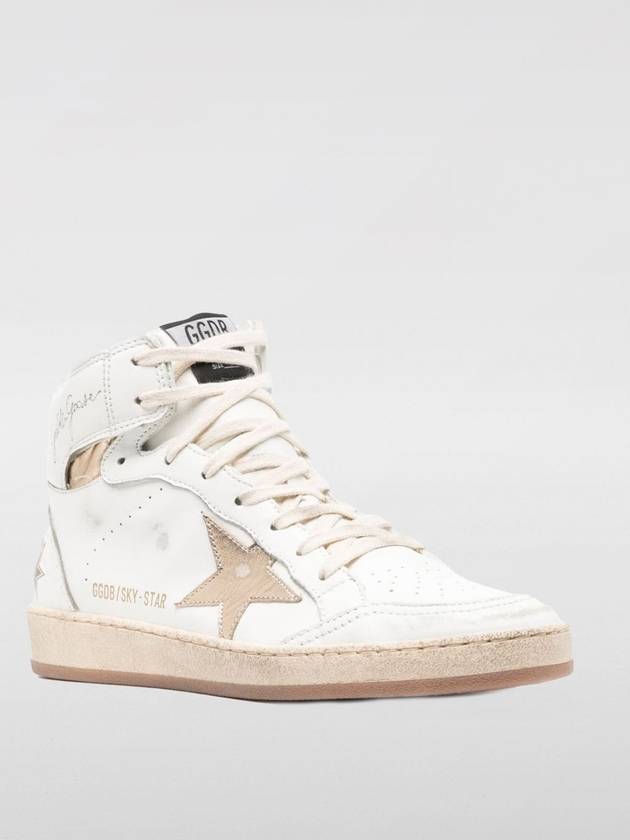 star patch lace-up sneakers - GOLDEN GOOSE - BALAAN 3