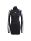 Adilenium Tight Long Sleeve Short Dress Black - ADIDAS - BALAAN 1