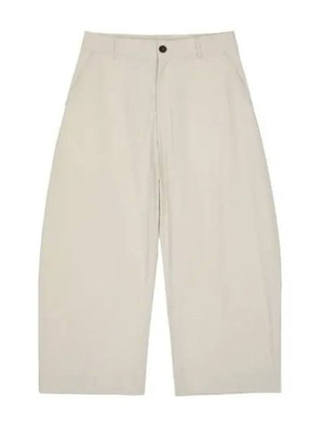 Boson Wide Crop Pants Bon - STUDIO NICHOLSON - BALAAN 1