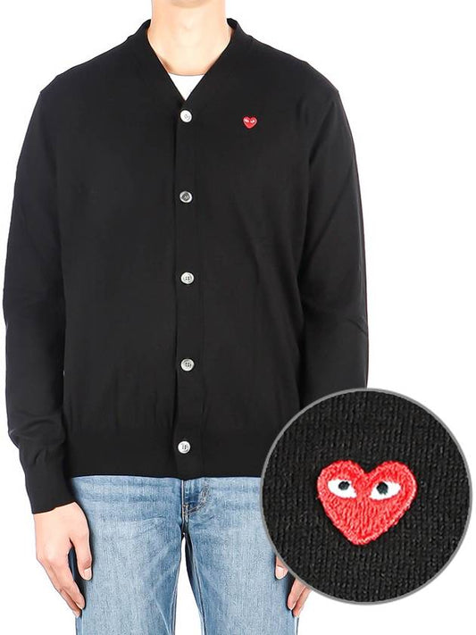 Men s Cardigan P1N054 BLACK - COMME DES GARCONS - BALAAN 1