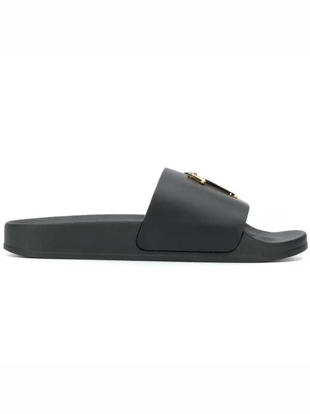 Zanotti Gold Logo Slippers - GIUSEPPE ZANOTTI - BALAAN 2