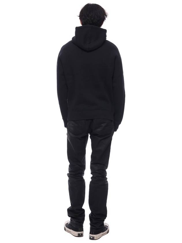 Bold Fox Head Patch Comfort Hoodie Black - MAISON KITSUNE - BALAAN 6