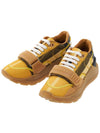 Vintage Check Ramsey Low Top Sneakers Yellow - BURBERRY - BALAAN 2