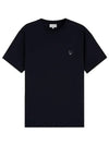 Bold Fox Head Patch Comfort Short Sleeve T-Shirt Black - MAISON KITSUNE - BALAAN 2