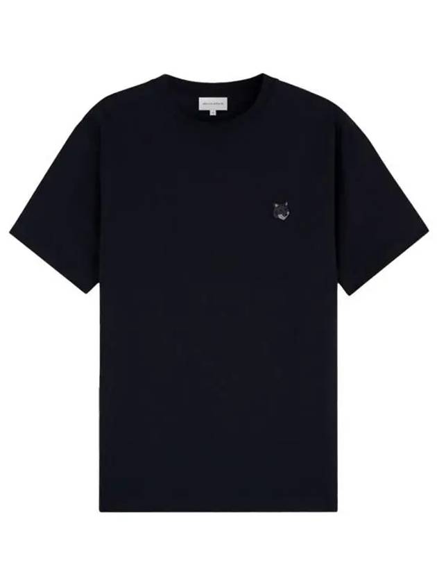 Bold Fox Head Patch Comfort Short Sleeve T-Shirt Black - MAISON KITSUNE - BALAAN 2