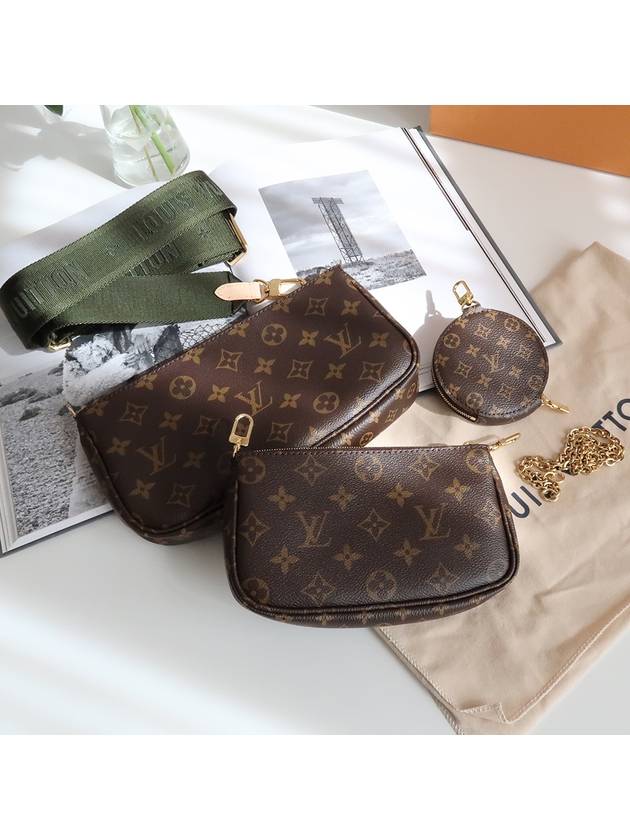 Multi Pochette Accessories Monogram Cross Bag Brown - LOUIS VUITTON - BALAAN 4