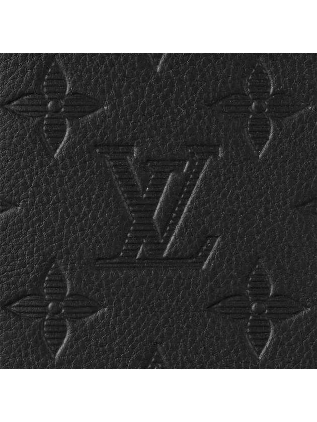 Brazza Wallet Monogram Shadow Black - LOUIS VUITTON - BALAAN 7