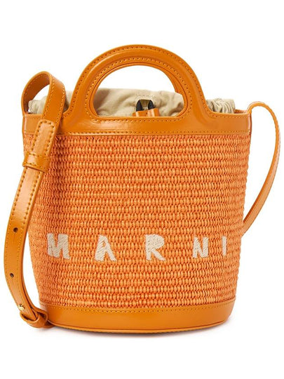 Tropicalia Small Bucket Bag Orange - MARNI - BALAAN 2