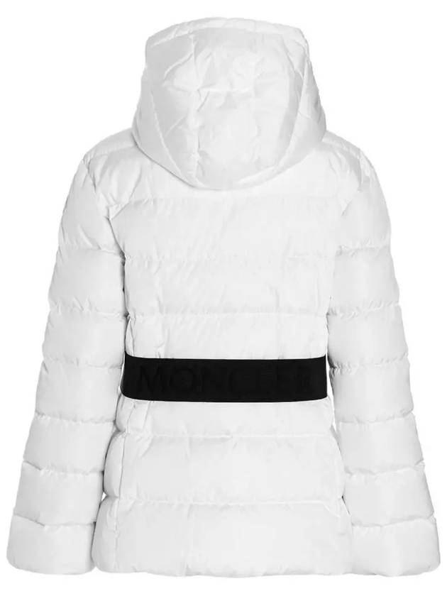 DERA hooded padded jacket white 1A001 16 539ZD 033 - MONCLER - BALAAN 3