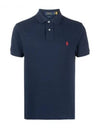 Men's Pony Slim Fit Short Sleeve Polo Shirt Navy - POLO RALPH LAUREN - BALAAN 2