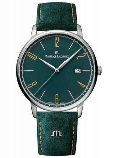 Maurice Lacroix Eliros Quartz Green Dial Unisex Watch EL1118-SS001-620-5 - MAURICE LACROIX - BALAAN 1