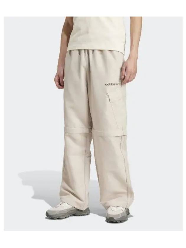 Zip Open Cargo Track Pants Beige - ADIDAS - BALAAN 2