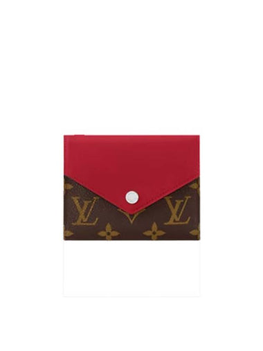 Victorine Card Wallet Red - LOUIS VUITTON - BALAAN 1