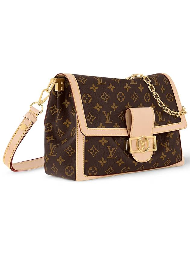 Dauphine Soft GM Monogram Canvas Shoulder Bag Brown - LOUIS VUITTON - BALAAN 3