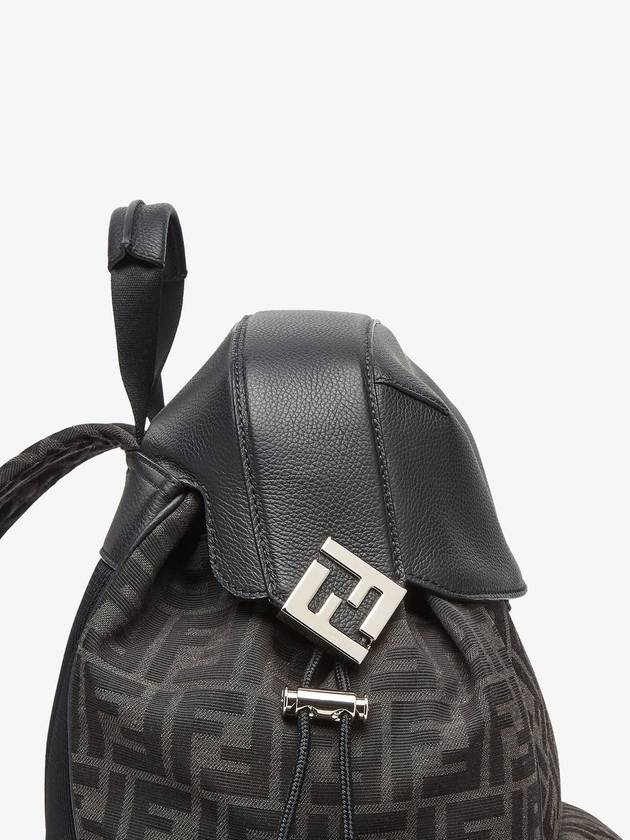 Drive FF Logo Backpack Black - FENDI - BALAAN 5