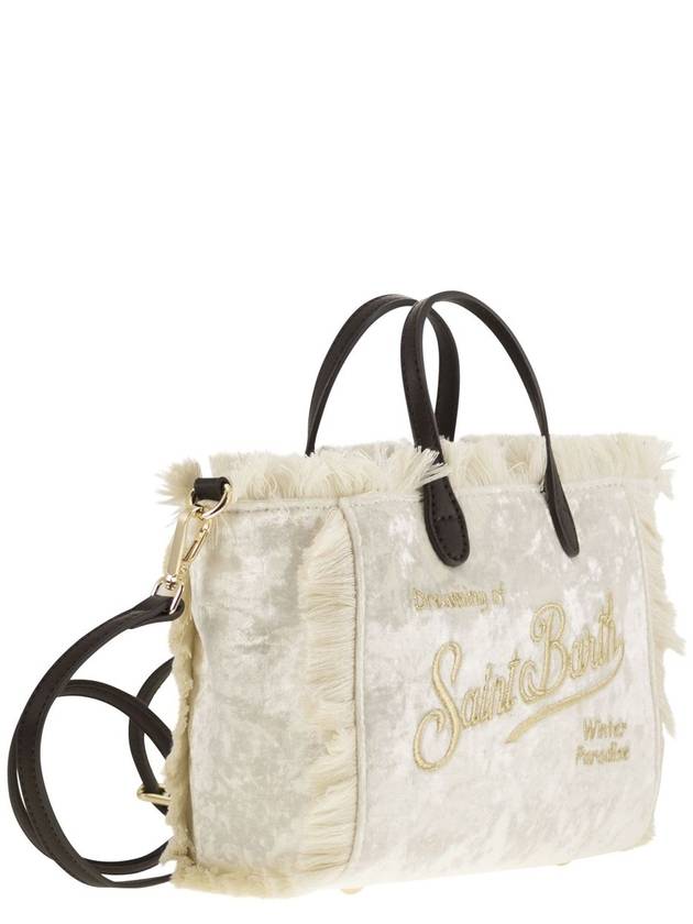 Mini Vanity bag with bangs and embroidered logo - MC 2 SAINT BARTH - BALAAN 4