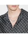 Trademark Chain Necklace Silver - GUCCI - BALAAN 5