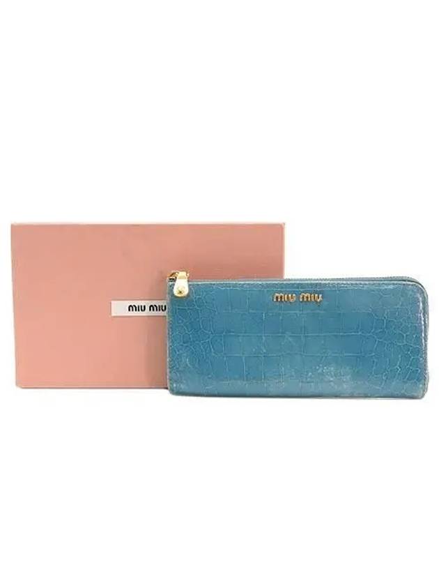 long gold wallet - MIU MIU - BALAAN 1