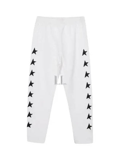 Men's Star Track Pants White - GOLDEN GOOSE - BALAAN 2