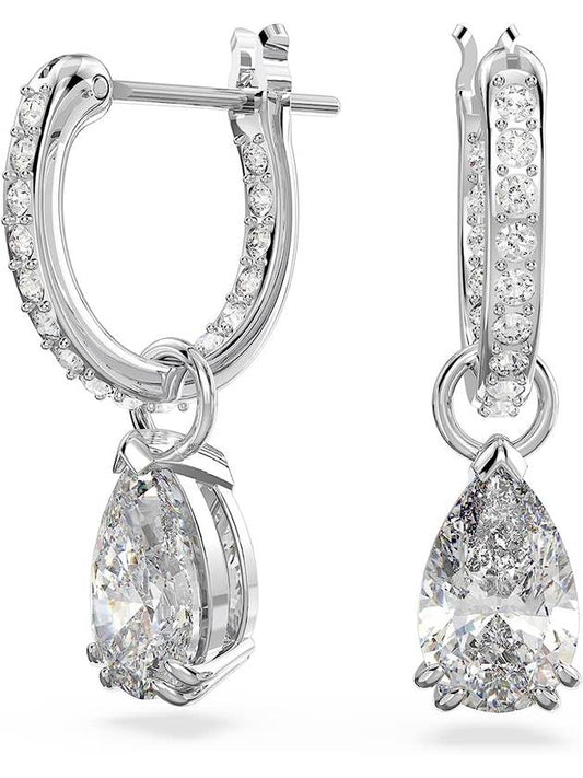 Millenia hoop earrings silver - SWAROVSKI - BALAAN 1