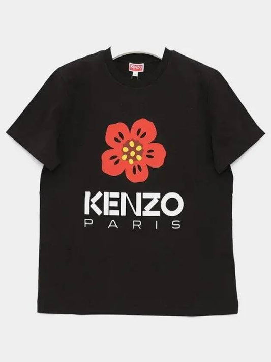 Balk flower print short sleeve women s t shirt 2TS039 4SO 99J 1040543 - KENZO - BALAAN 1