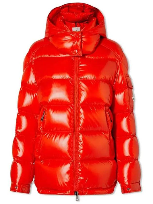 MAIRE hooded padded jacket red 1A001 42 68950 365 - MONCLER - BALAAN 1