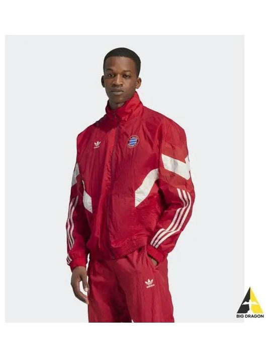 adidas FC Bayern Originals Track Top Red IS6508 - ADIDAS - BALAAN 1