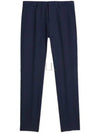 Cigarette Fit Wool Slacks Nautic Blue - AMI - BALAAN 2